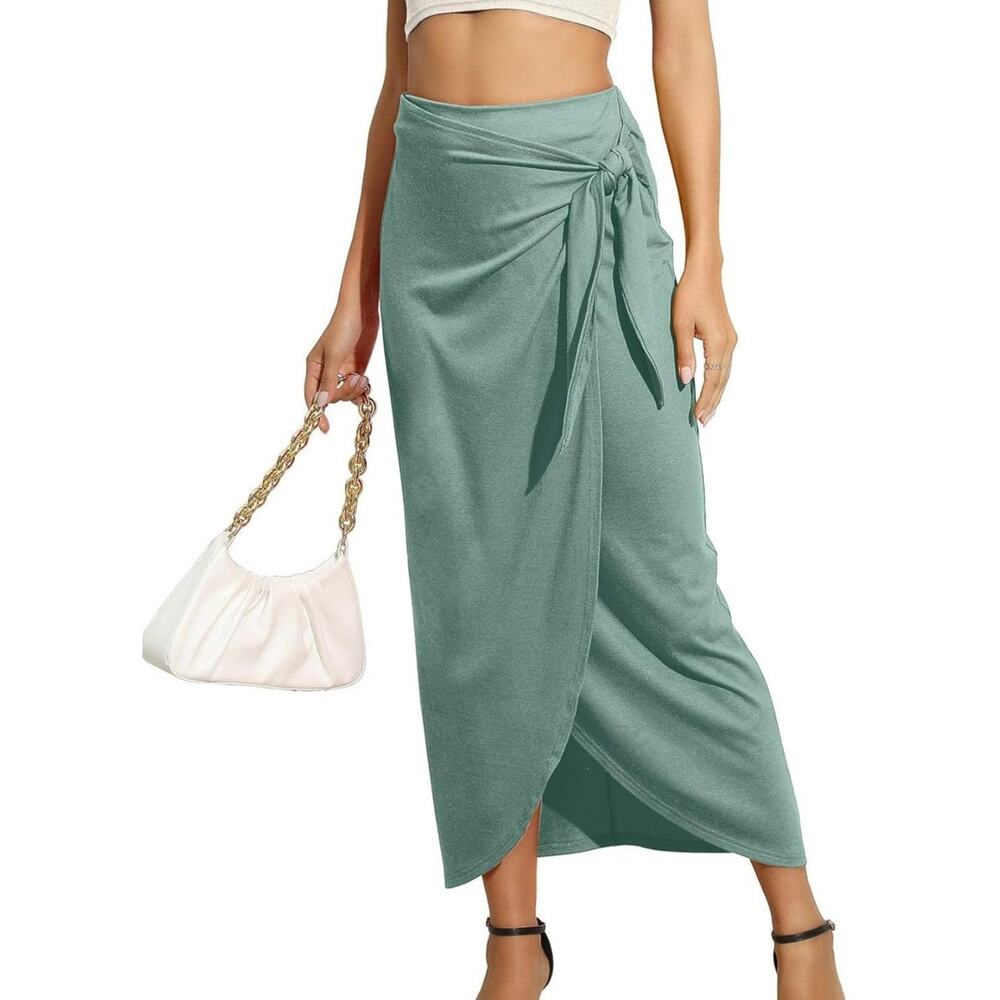 Witsmile Maxi Skirt Adjustable Waist Boho Size Large Different Styles In 1 Skirt